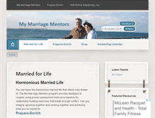 Tablet Screenshot of mymarriagementors.org